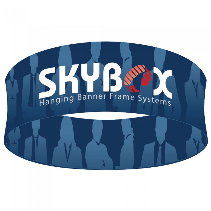 Circle Double Sided Hanging Banner